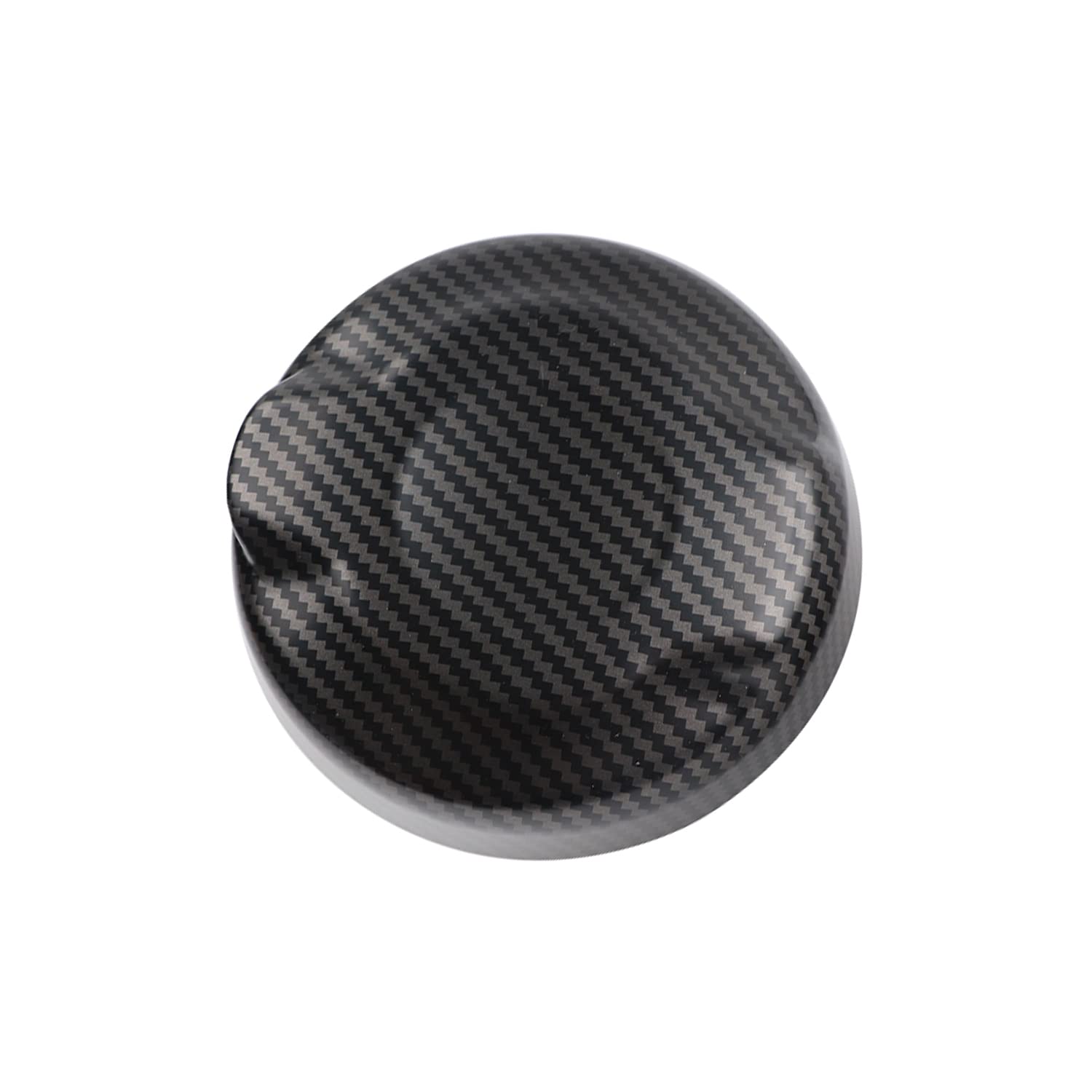 Anziwu Carbon Pattern Car Fuel Tank Cap Cover Sticker For Mini Cooper S Jcw F55 Hardtop F56 Hatchback F57 (Carbon Pattern)