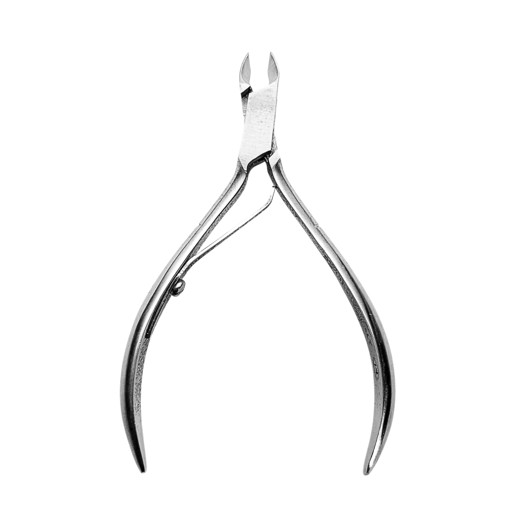 Nobelcrafts - Cuticle Nipper/Trimmer - Professional Stainless Steel #16 Full Jaw Nippers For Hands and Feet - Satin