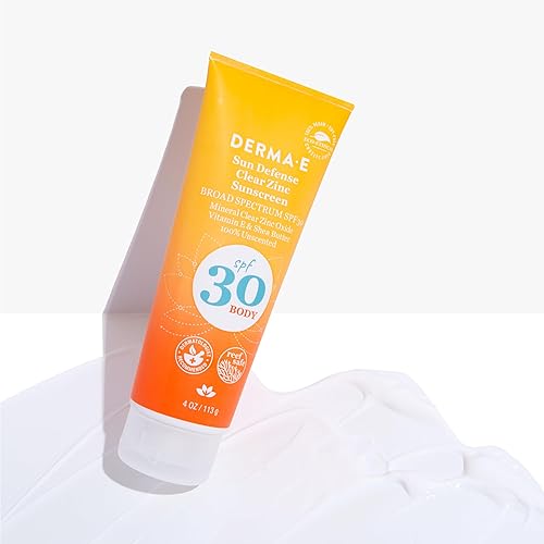 Miniatura 5 de Derma e protector solar antioxidante natural con factor de protección solar 30 loción corporal con vitamina C y té verde 4 onzas