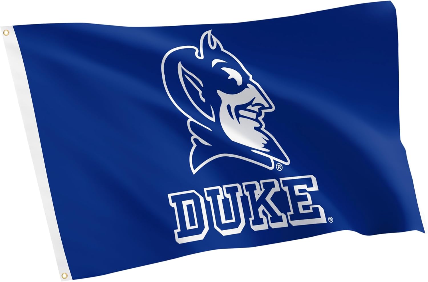 Desert Cactus Duke University Flag - 3 x 5 Feet DU Duke Blue Devils Banner, Indoor/Outdoor Durable Fabric, 100% Polyester Design(D2)