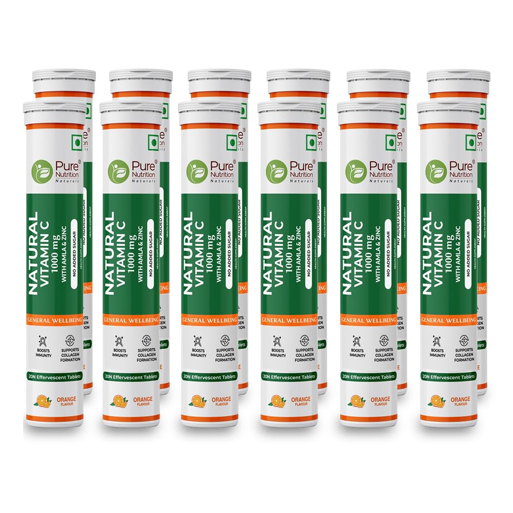 See full amazon price history chart for Pure Nutrition Vitamin C + Zinc, 240 Effervescent Tablets (20 x 12) Orange Flavour | 1000mg Amla Extract | Supports Acne Free Skin for Women & Men | Rich in Antioxidants | Boosts Energy & Immunity Pure Nutrition Vitamin C + Zinc, 240 Effervescent Tablets (20 x 12) Orange Flavour | 1000mg Amla Extract | Supports Acne Free Skin for Women & Men | Rich in Antioxidants | Boosts Energy & Immunity (B0D3DGGYQH) Amazon Price History, Amazon Price Tracker