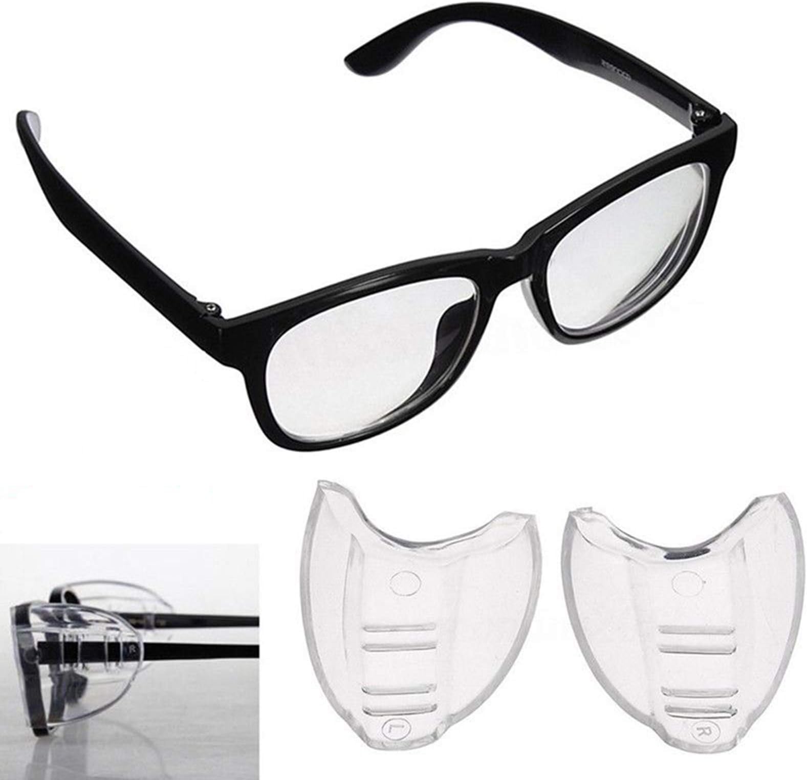 luoOnlineZ Eyeglass Wing,1 Pair Universal Flexible Side Shields Safety Glasses Goggles Eye Protection