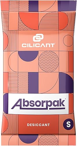 Miniatura 3 de Absorpak - Paquetes de desecantes para almacenamiento, paquetes de gel de sílice para control de humedad, 500 unidades pequeñas (0.07 onzas cada