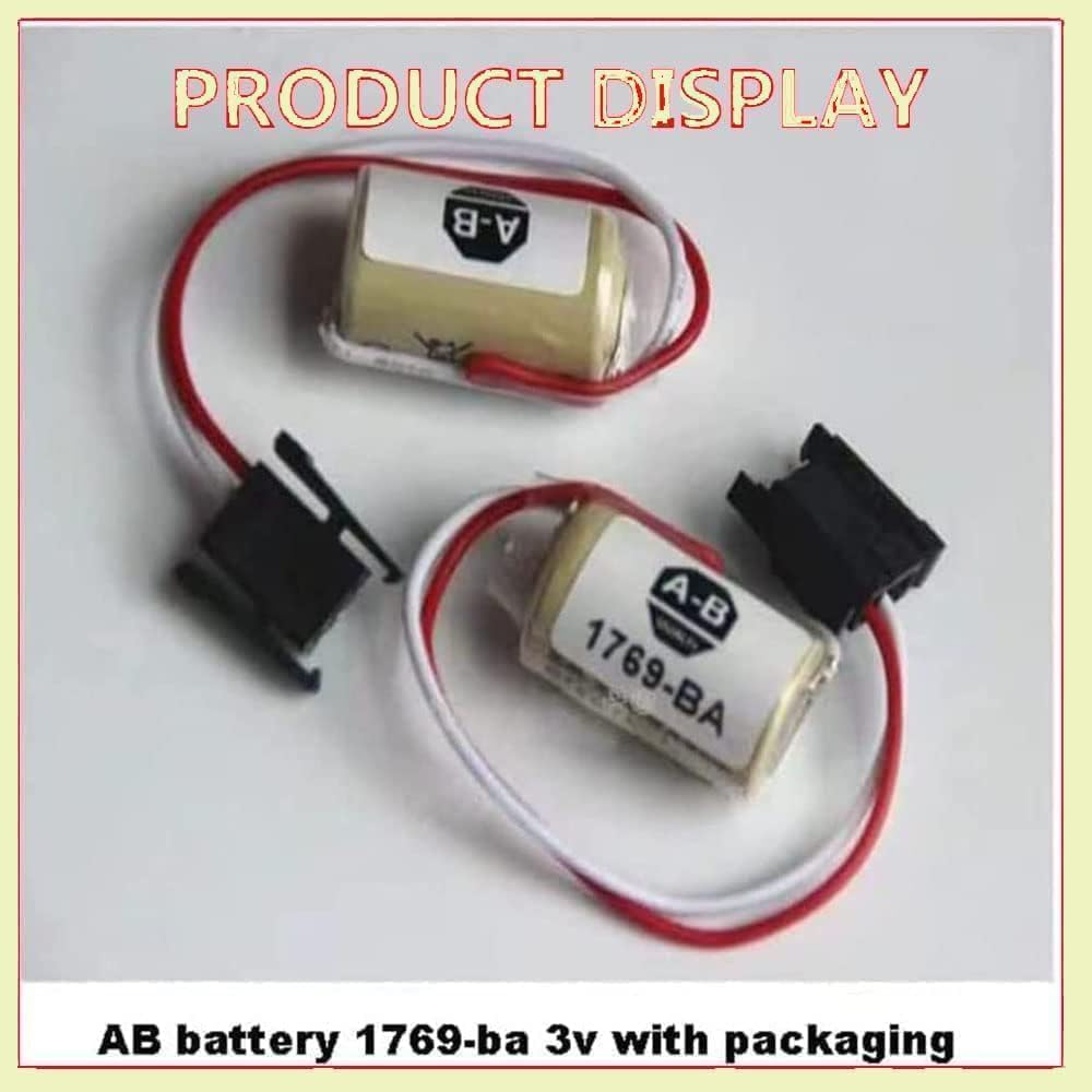«4 Pack» 3V 1000mAh 1747-BA/1769-BA CR14250SE Non-Rechargeable Lithium Battery for 1747-BA, 1769-BA 3V PLC Battery