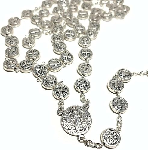 Miniatura 5 de Catholically Rosario de San Benito - Exorcismo - Bendecido por el Papa - Rosario de San Benito