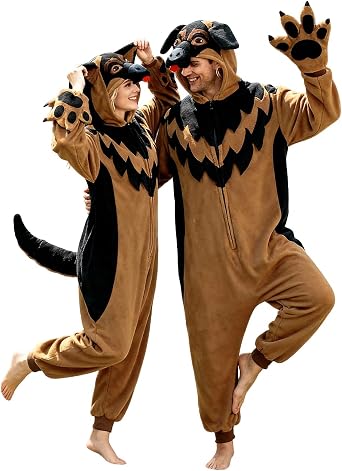 ABPTBAZ Unisex Onesie Adult Cosplay Halloween Costume