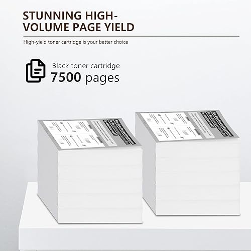 Vista 3 de Drawn C310HA - Cartucho de tóner negro de alto rendimiento 406475 compatible con C310HA para impresora Ricoh Aficio SP C310 C310A C231SF C232SF