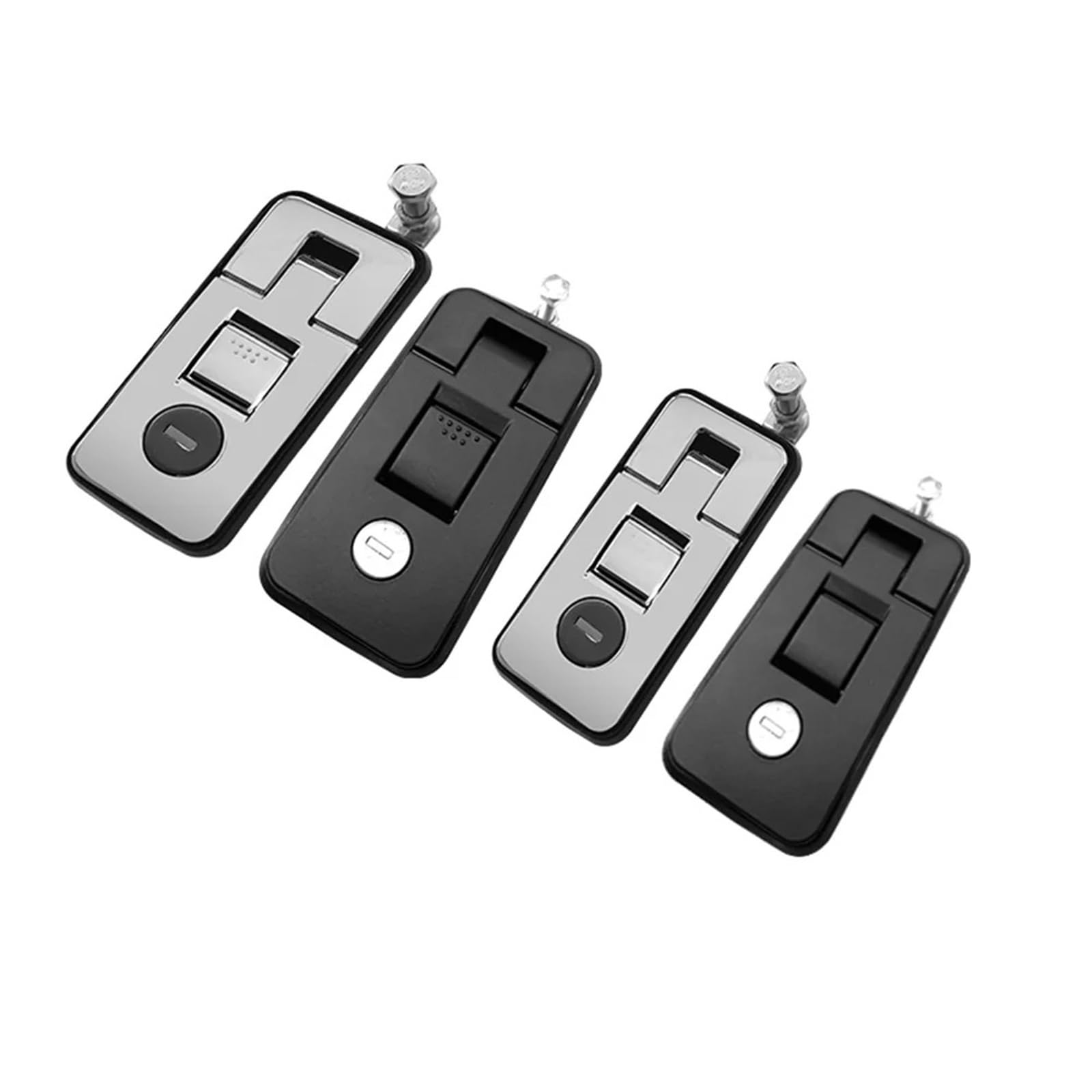Serrure de panneau MS718 en alliage de zinc blanc 3C pour boîtier électrique