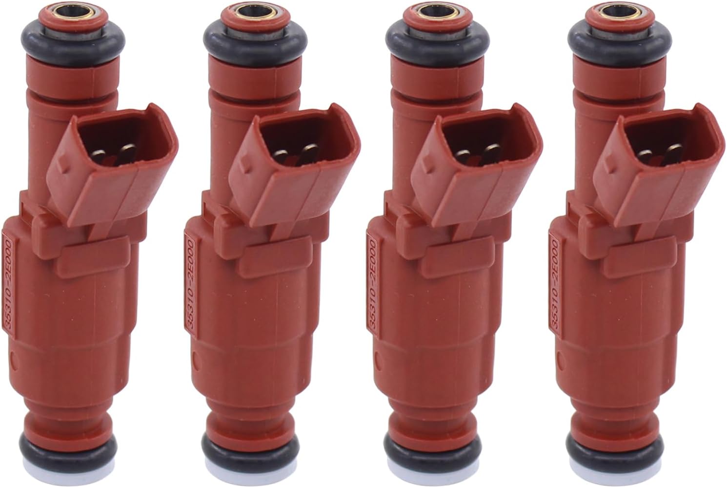 ApplianPar 4Pcs Fuel Injector for Elantra 2011-2019,Veloster 2019,Elantra Coupe 2013,Elantra GT 2013,Forte 2014-2019,Soul 2012-2013
