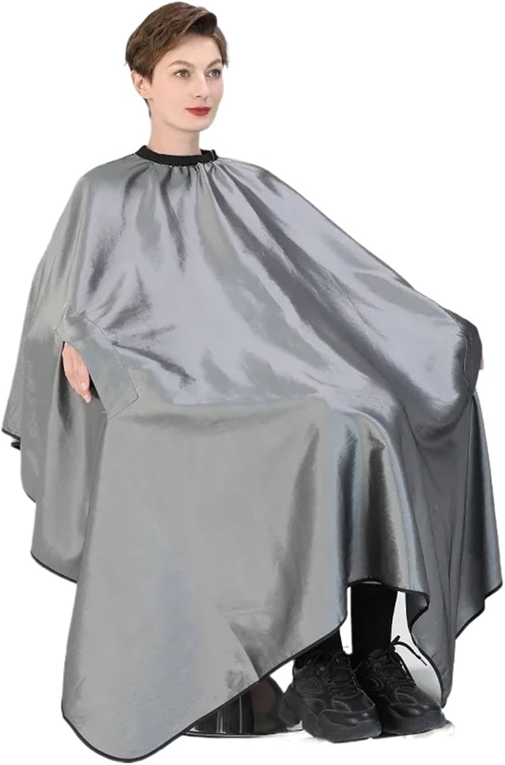 Waterproof Haircut Cape Cloth Cutting Hair Pattern Salon Barber Hairdressing Hairdresser Apron