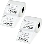 M110 Label Sticker Label Maker Tape, 1.57''x1.18'' (40x30mm), 240 Pcs/Roll, 2 Rolls, Thermal Label Paper for Phomemo M110 M221 M220 M120 M200 M110s, Self-Adhesive Multi-Purpose Label Tape