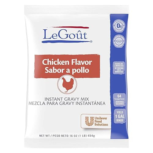 Miniatura 10 de LeGout Mezcla de Salsa Instantánea de Carne de Res Sin Sabores Artificiales, 0g de Grasa Trans, 12 Onzas (Paquete de 8)