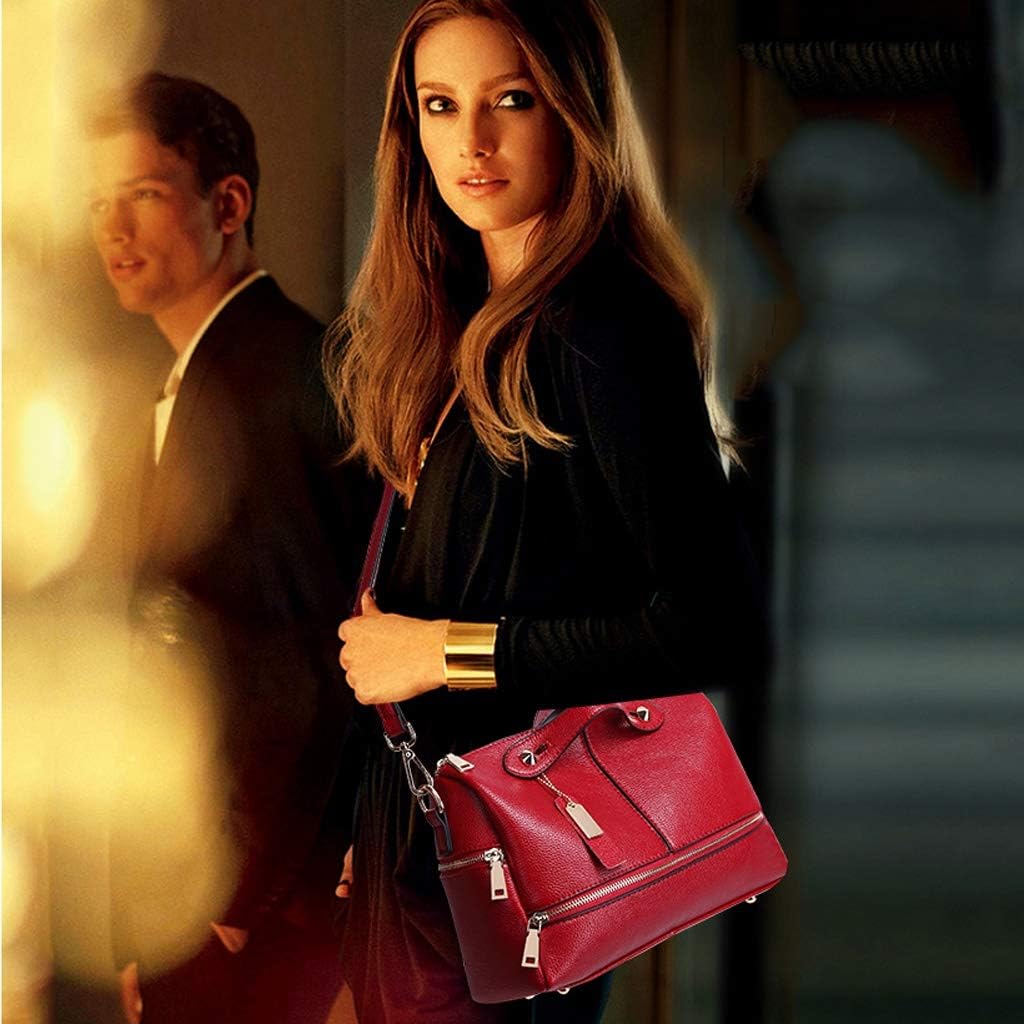 Purses and Handbags for Women Fashion Messenger Bag Ladies PU Leather Top Handle Satchel Shoulder Tote Bags