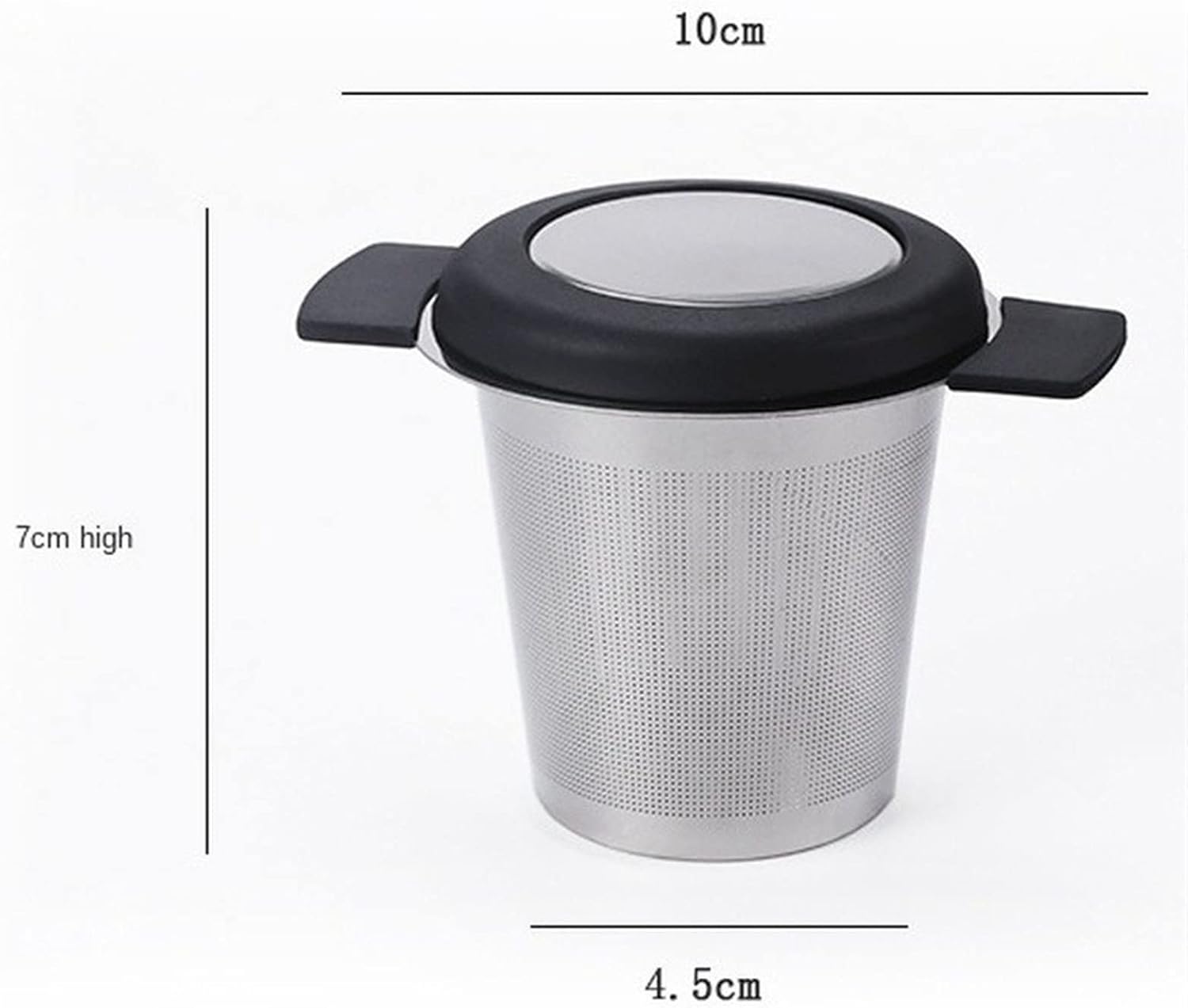 Food Strainers， Stainless Steel Tea Infuser Basket Tea Coffee Filters Reusable Filter Fine Mesh Tea Strainer With And Lid Kitchen Accessories Strainer