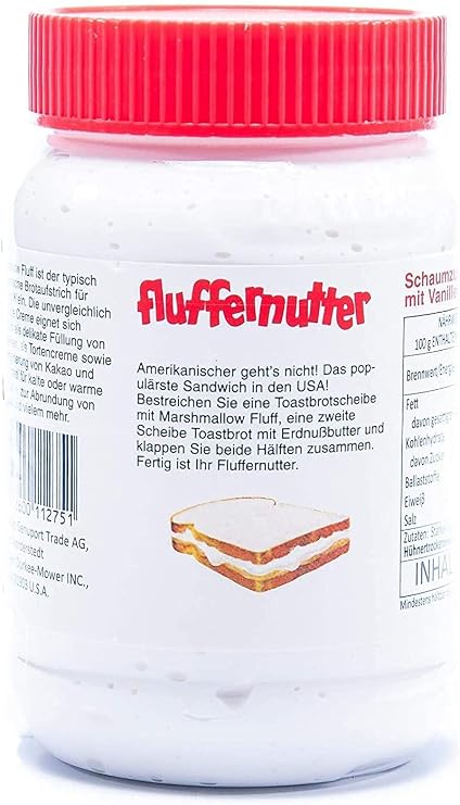 Fluff Marshmallow Spread 7.5 Ounce (Pack of 12)