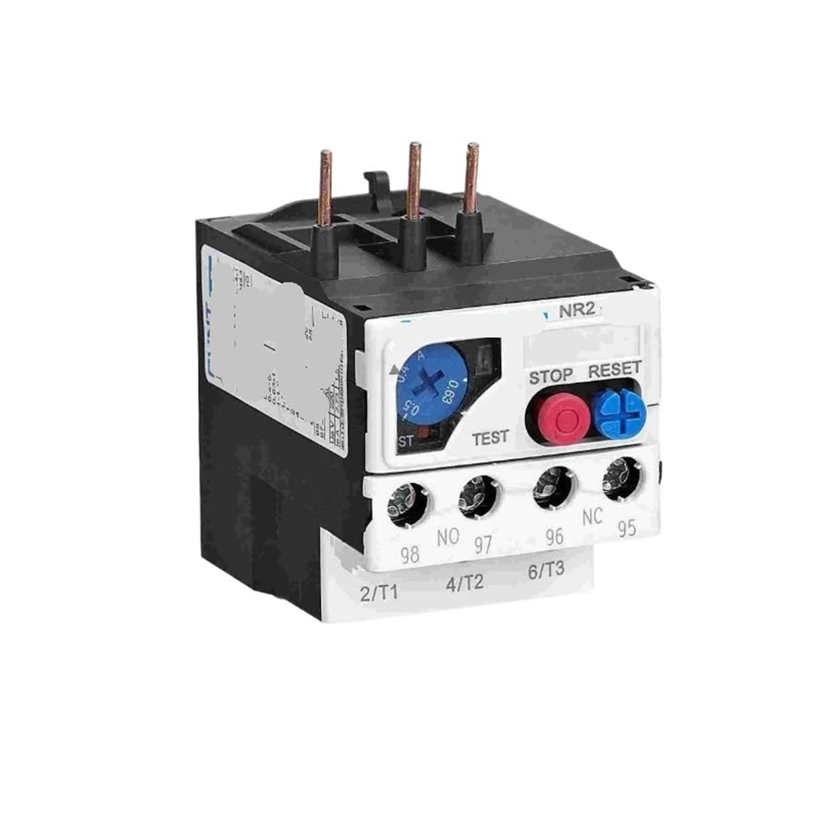 Relais thermique NR2 pour éviter la surchauffe du moteur 380V