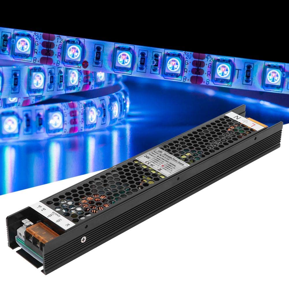 Alimentatore dimmerabile, 200W 0-10V in lega di alluminio dimmer supporto SCR 0~10V alloggiamento per striscia luminosa a LED ad alta efficienza(24V/8.33A)