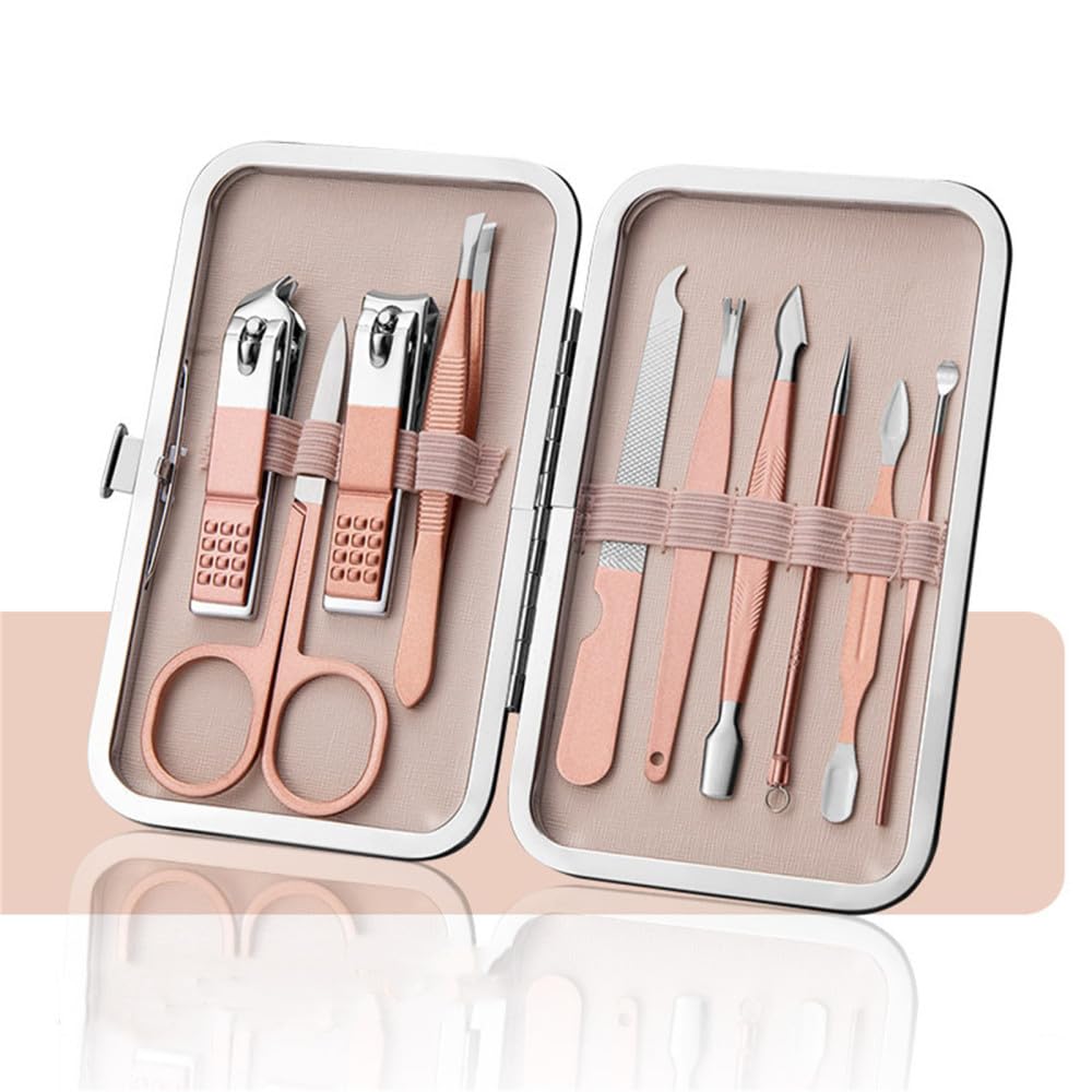 YJYJY Nail clippers Manicure Cutters Nail Clipper Set Stainless Steel Clippers Pedicure Scissors Care Tools Kits