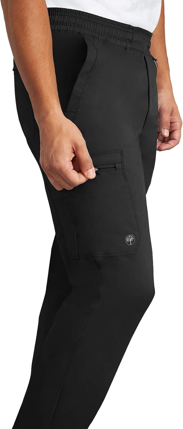 Healing Hands Scrub Pants for Men Daniel Utility Bottoms with 6 Pockets, 2-Way Stretch and Durable Fabric 9300 - Image 6
