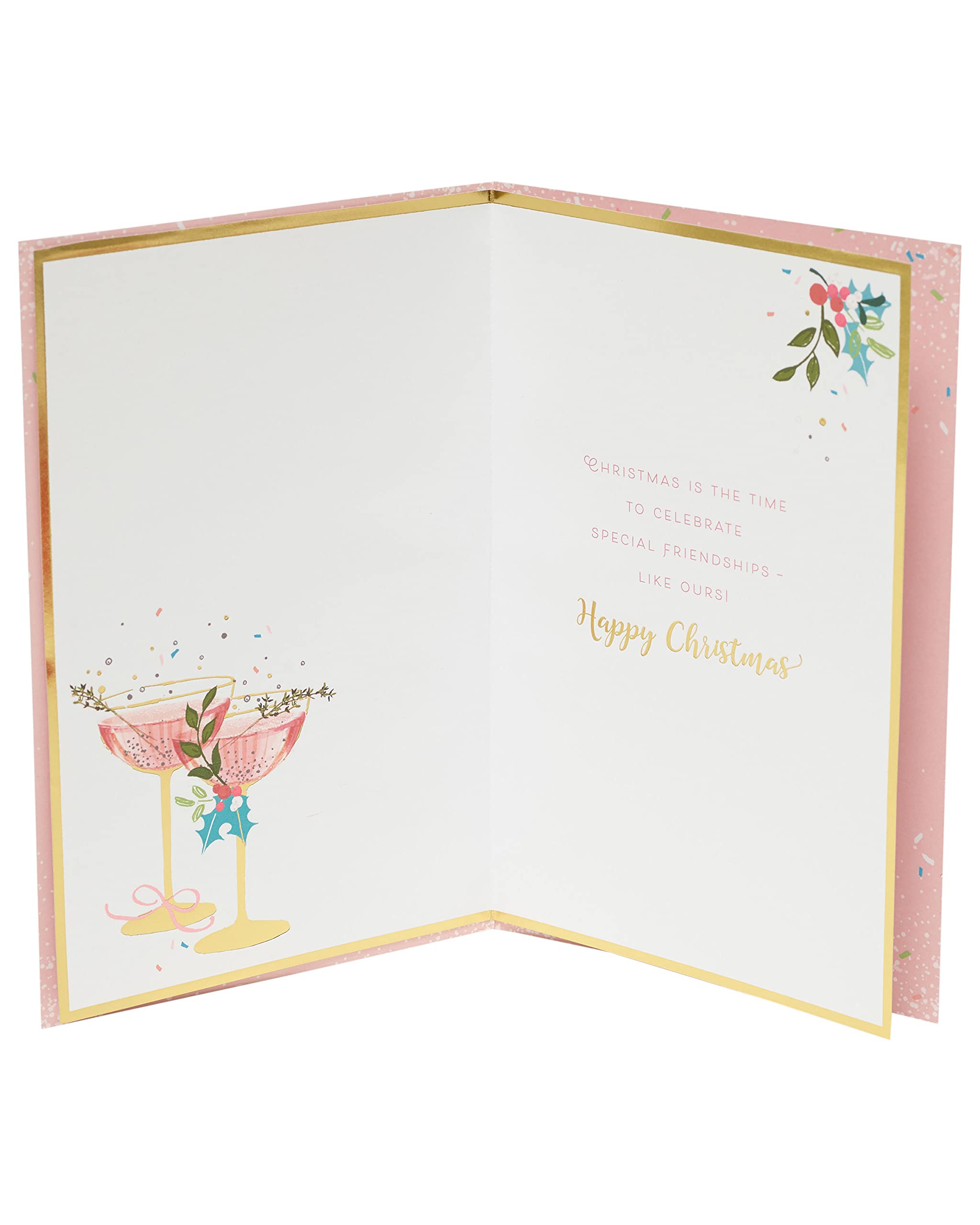 Carte De Noël Pour Ami – Carte De Noël D'amitié – Carte De Noël