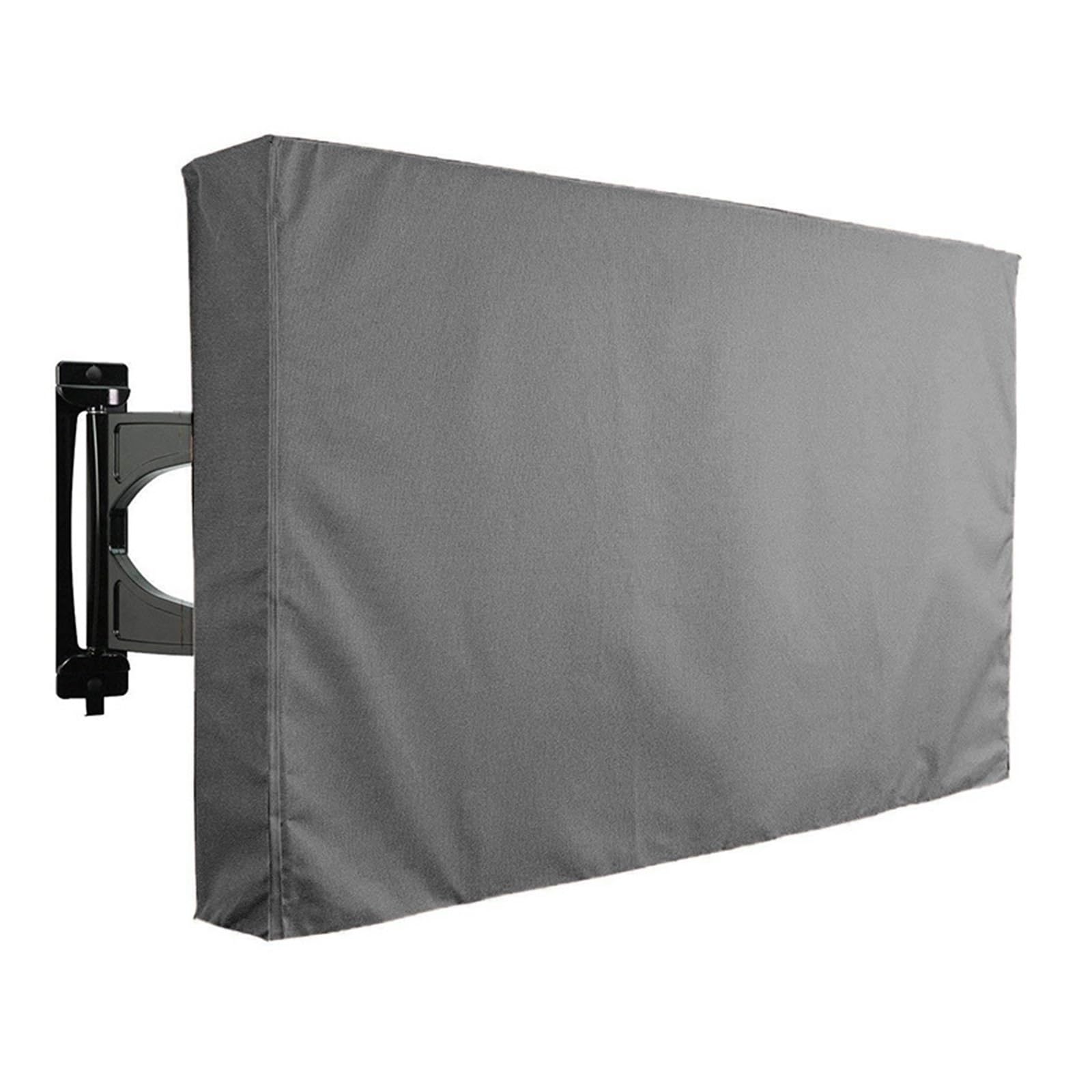 Funda TV Exterior Funda for TV de Exterior for jardín, Patio, 32", 36", 40", 46", 50", 55", 60" y 65"(Black,60-65inch)