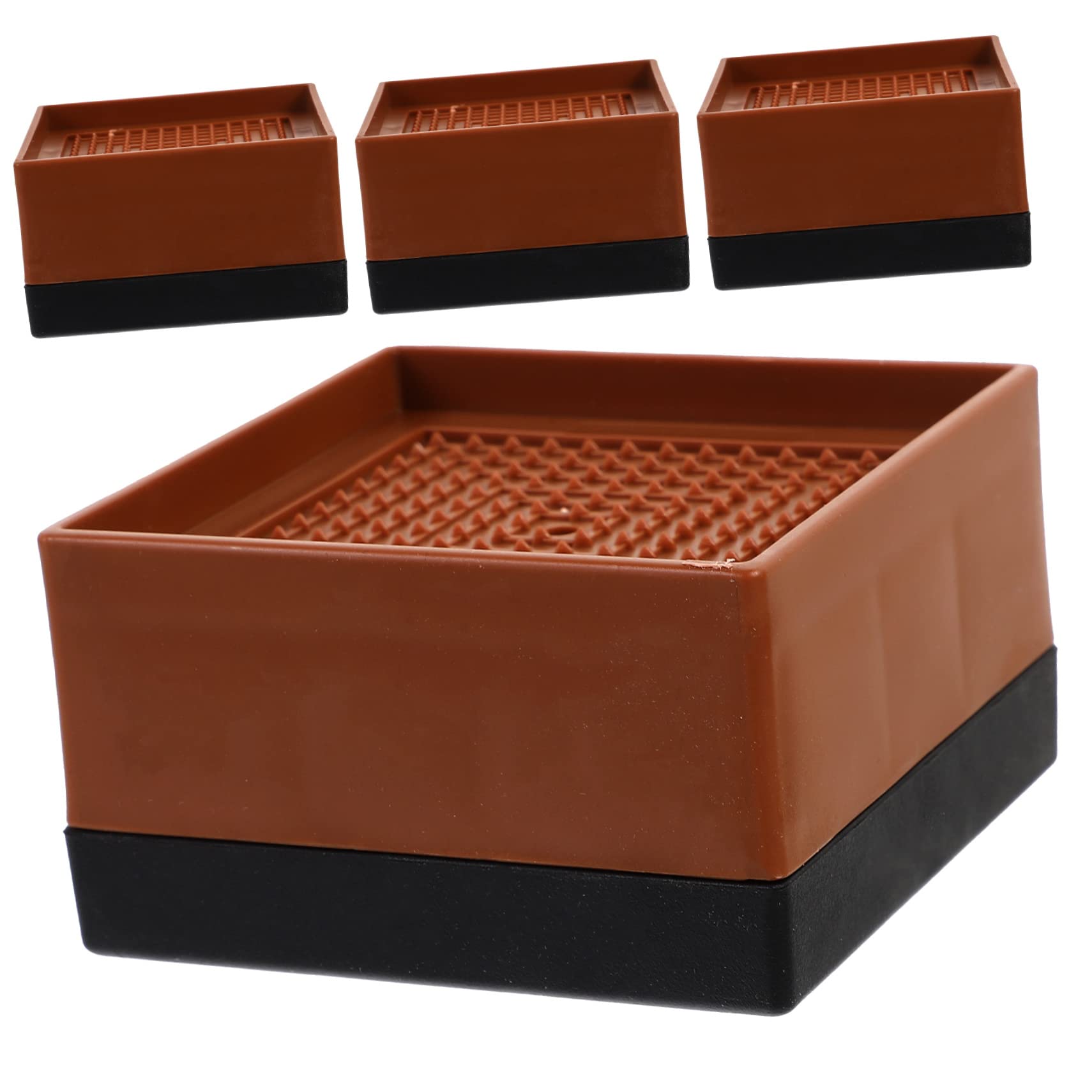 4piezas Elevadores De Cama Resistentes para Sillas Sofás y Escritorios Antideslizantes para Elevar Muebles El Hogar o Dormitorio
