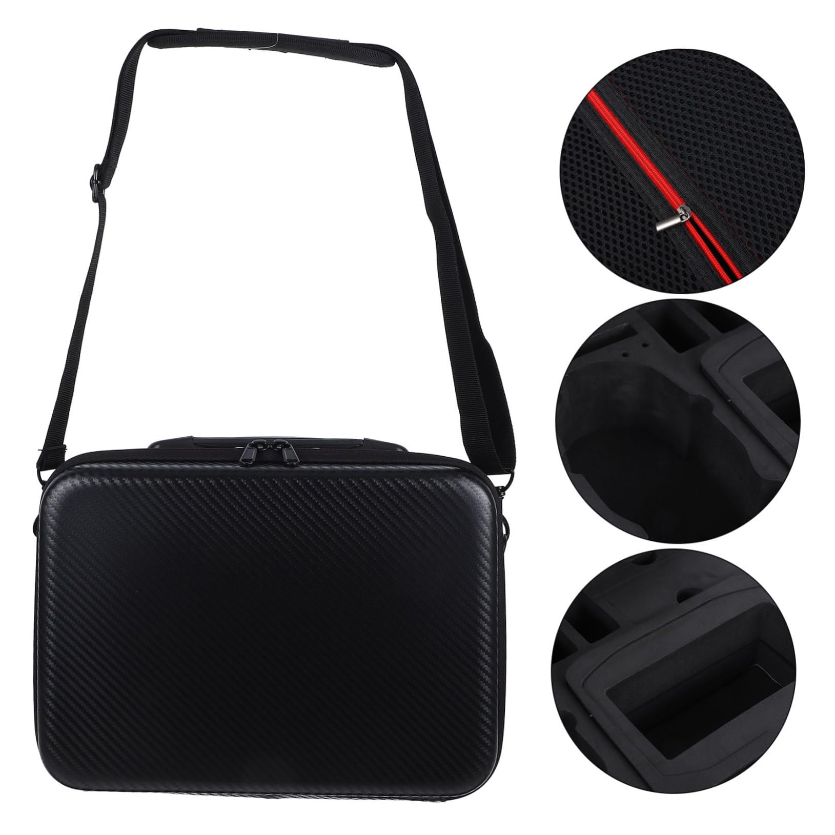 Estuche para Cámara Portátil Bolso Organizador Correa para Hombro Compatible Pro Protectora para Lentes