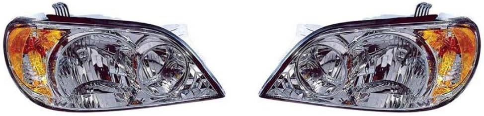 KarParts360 For Kia Sedona 2002-2005 Headlight Assembly Passenger Side CAPA Certified KI2503110