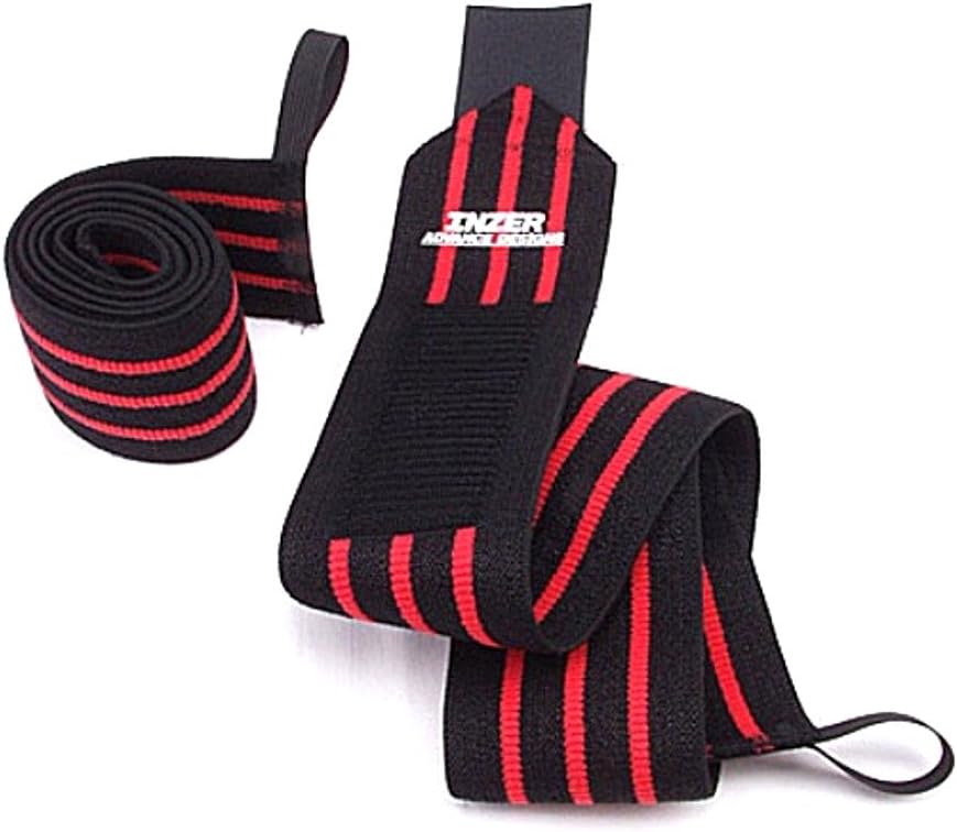 Inzer Z Wrist Wraps Pair - Powerlifting Weightlifting Bench Push Crossfit