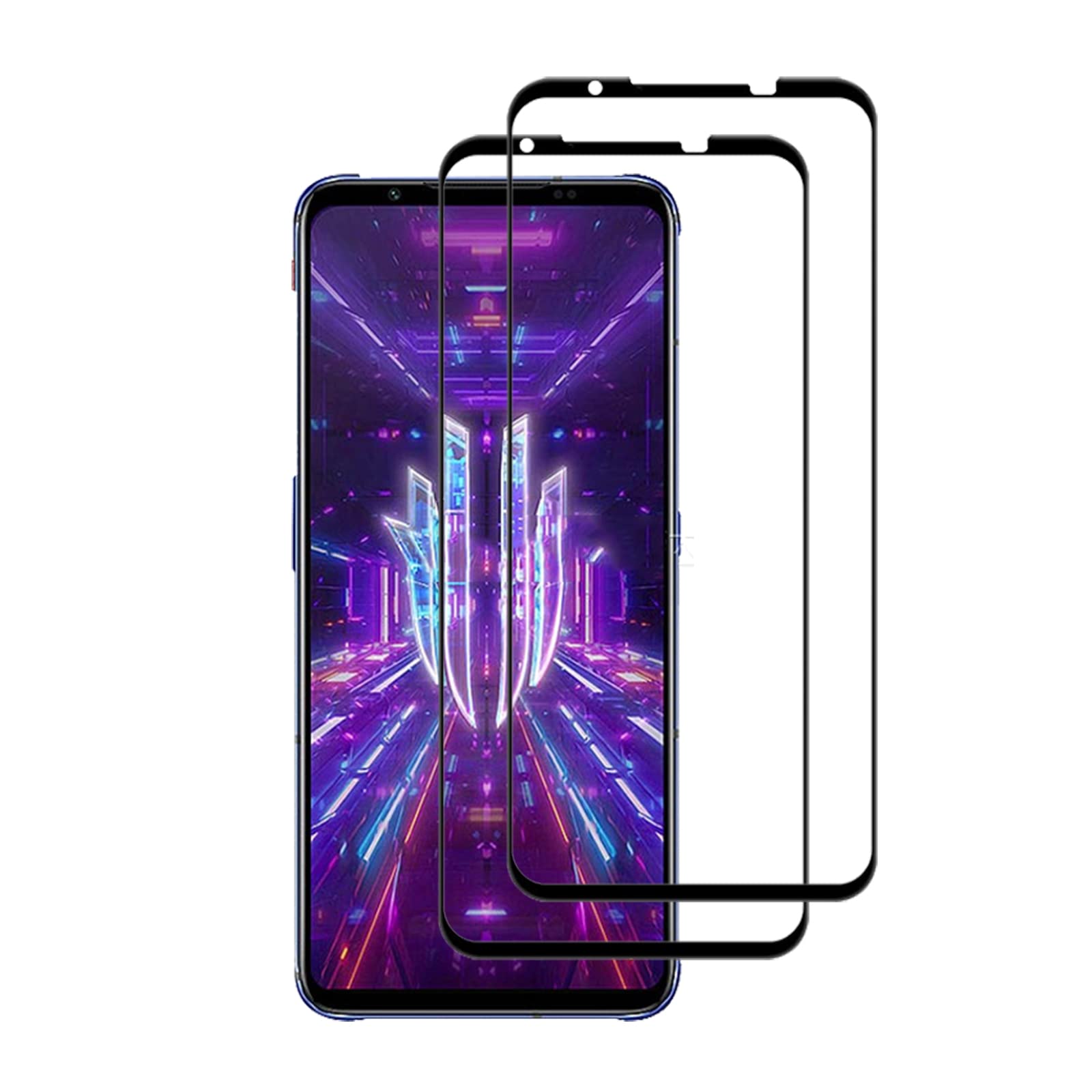 EasyLifeGo Screen Protector Tempered Glass for ZTE nubia Red Magic 7 - Pack of 2