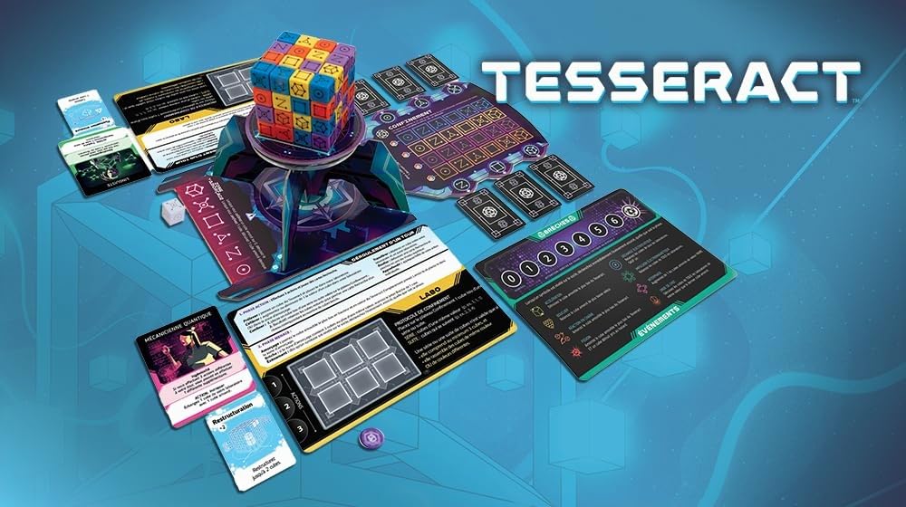 Don't Panic Games | Tesseract | Jeu de société | À partir de 14 Ans | 2 à 4 Joueurs | 60 Minutes