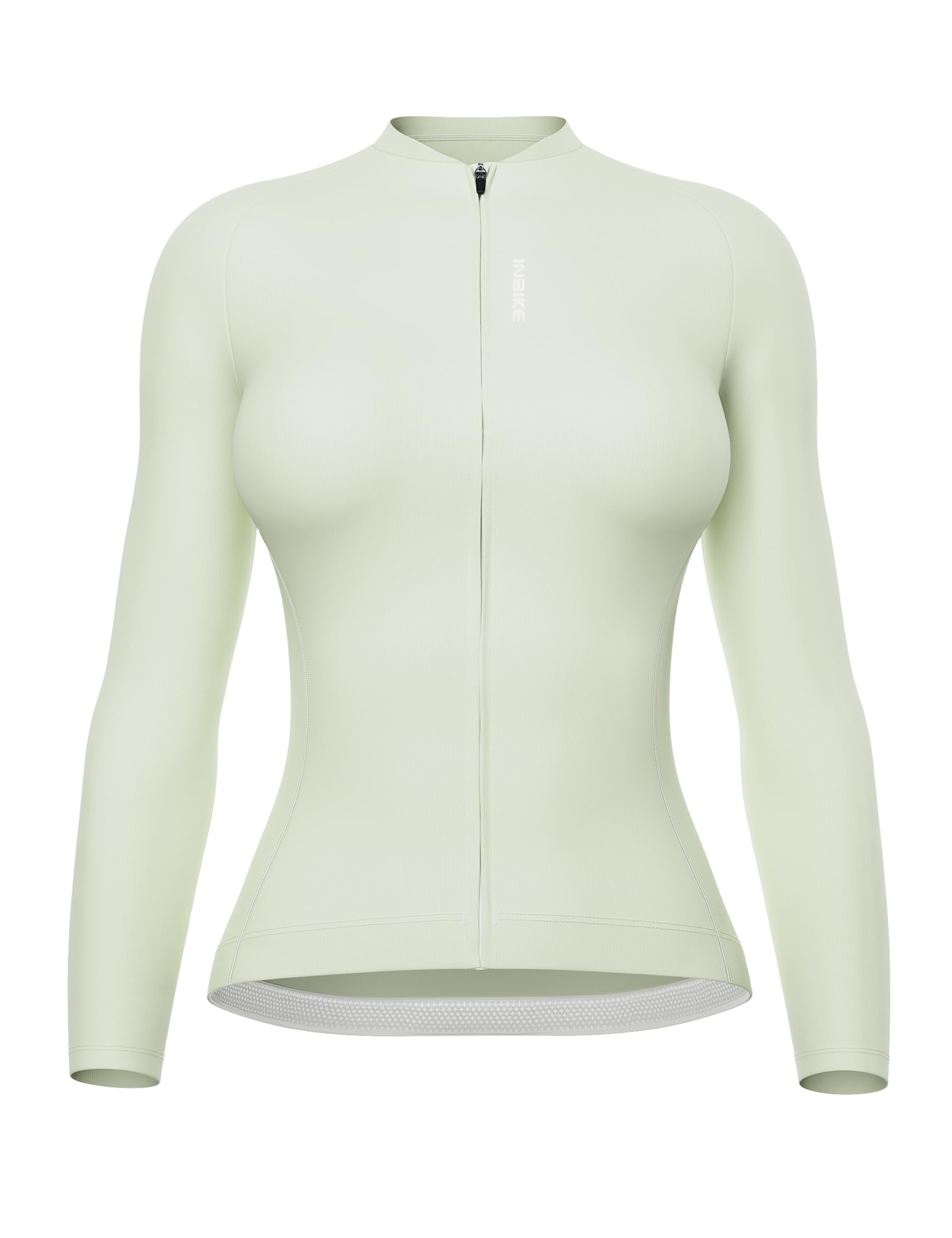 INBIKE Fahrradtrikot Damen Langarm Feuchtigkeit Schnell Trocknend Atmungsaktiv Stretch Reflektierende Fahrradkleidung LY4091