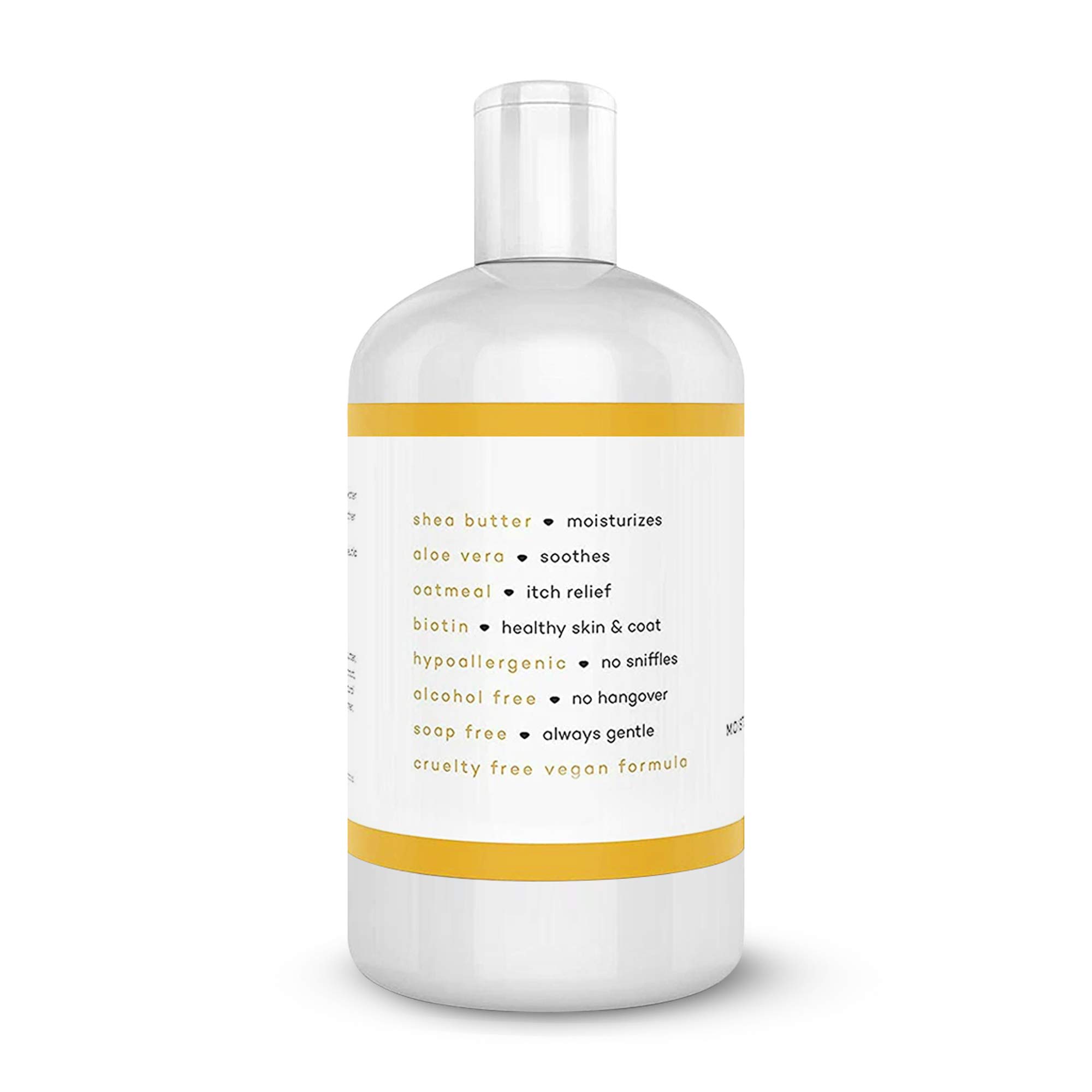 Buddy's Best Dog Shampoo for Smelly Dogs - Skin-Friendly, Oatmeal Dog Shampoo and Conditioner for Dry and Sensitive Skin - Moisturizing Puppy Wash Shampoo, Citrus Fresh Scent, 16oz