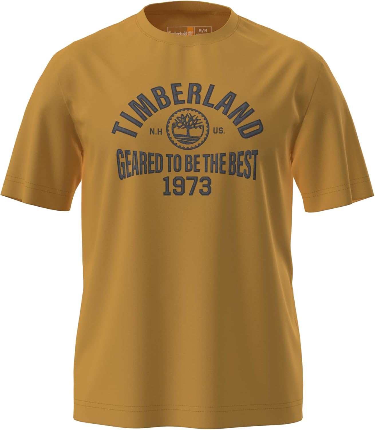 Timberland Mens Seasonal Logo Graphic Short Sleeve Shirt - Image 7