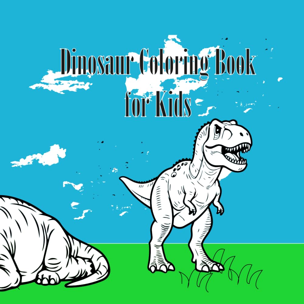 Dinosaur Dreams in Color: Roar-some Colors! Dinosaur Coloring Book for Kids Ages 3-12
