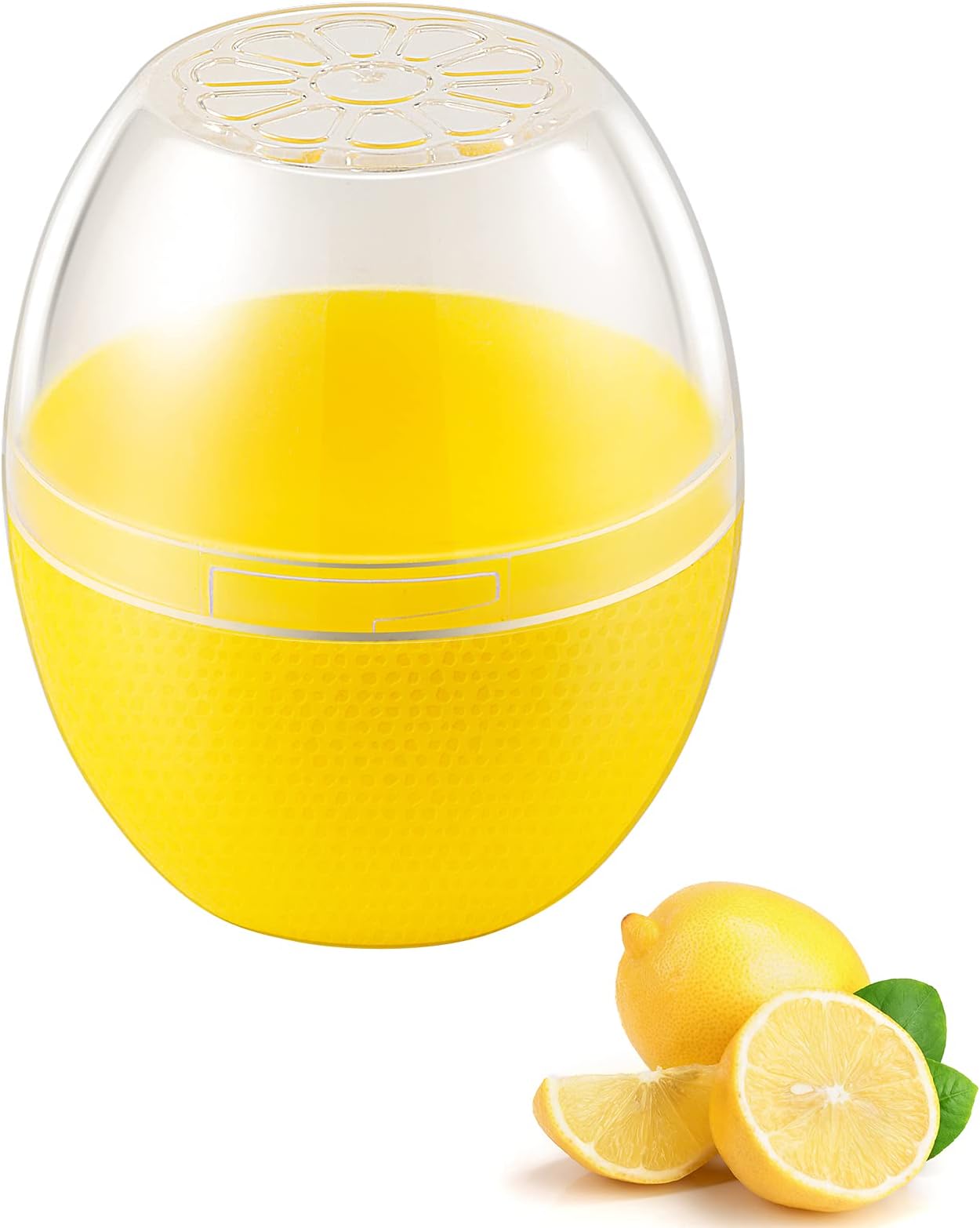Lemon Storage Containers, Reusable Lemon Keeper for Refrigerator, Individual Lime Saver Holder Organizer for Fridge to Keep Lemon Fresh