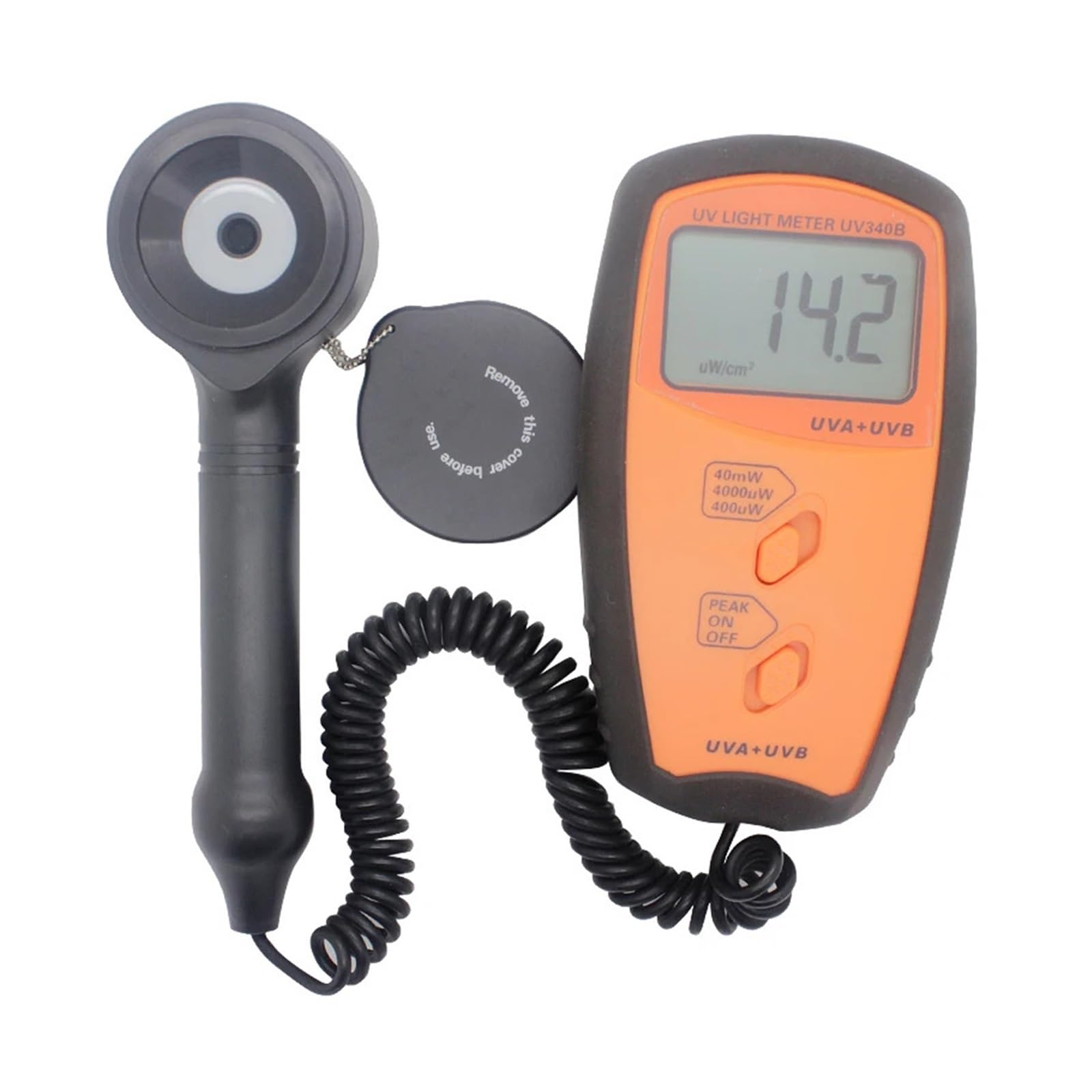 UVB Meter Professional UV Light Meter Radiometers LCD Display UVA UVB Measuring Tools High Accuracy Detector Spectrum 280nm-380nm