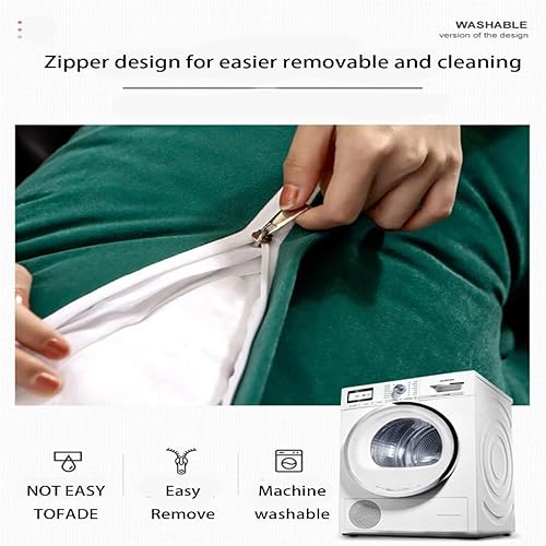 Miniatura 4 de Almohadas de cuña de terciopelo para cabecero, almohada de lectura, almohada triangular para sentarse en la cama, respaldo y posicionamiento,