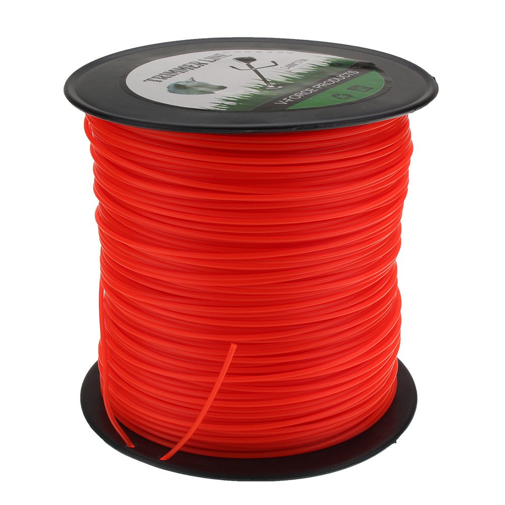 ChaRLes Línea De Recortadora De Nylon De 2.4 mm X 370 M Para Cortacésped Con Desbrozadora