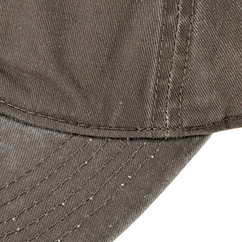 Unisex Vintage Washed Cotton Baseball Cap Low Profile Plain Snapback Dad Hat - Image 6