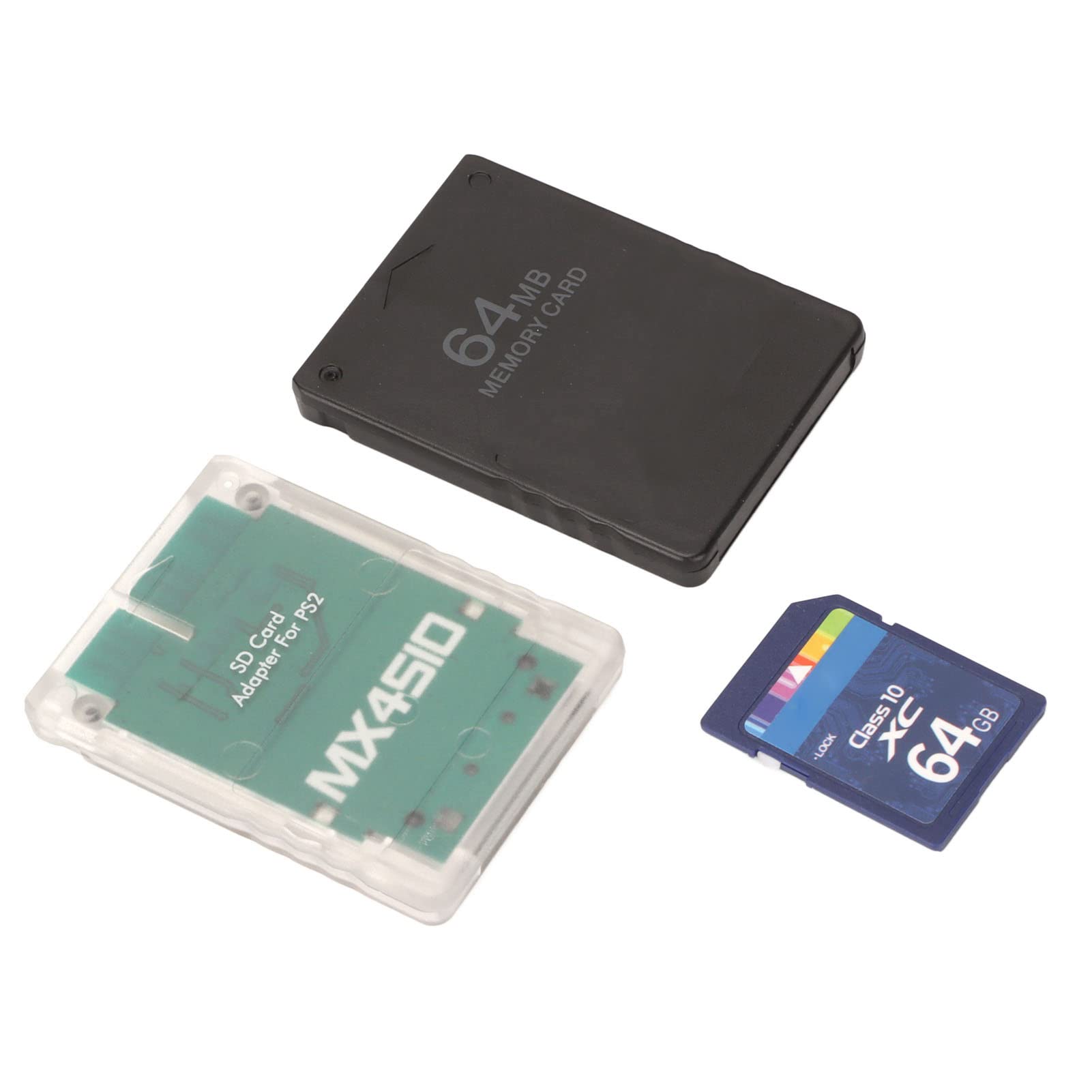 Tarjeta de Memoria para 2, Tarjeta de Memoria de Alta Velocidad para, Adaptador de Tarjeta de Consola, Lector de Tarjetas de Almacenamiento con Tarjeta de(Consolas Delgadas)
