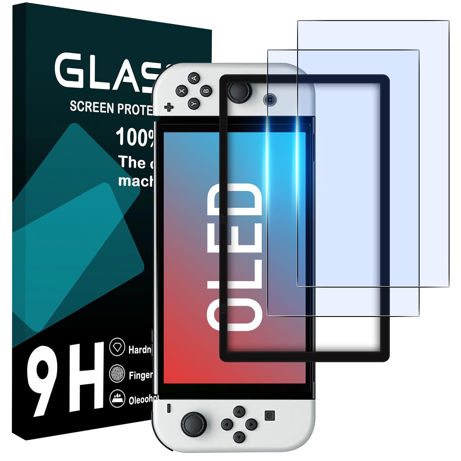 Amazon | 対応 Switch 有機 EL フイルム ブルーライトカット ガイド枠