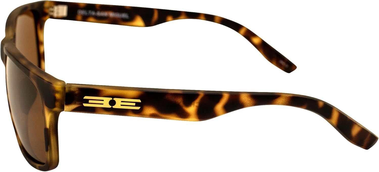 Epoch Eyewear Delta San Miguel Sunglasses for Men or Women Tortoise Frame w/Polarized Brown Lens - Image 3