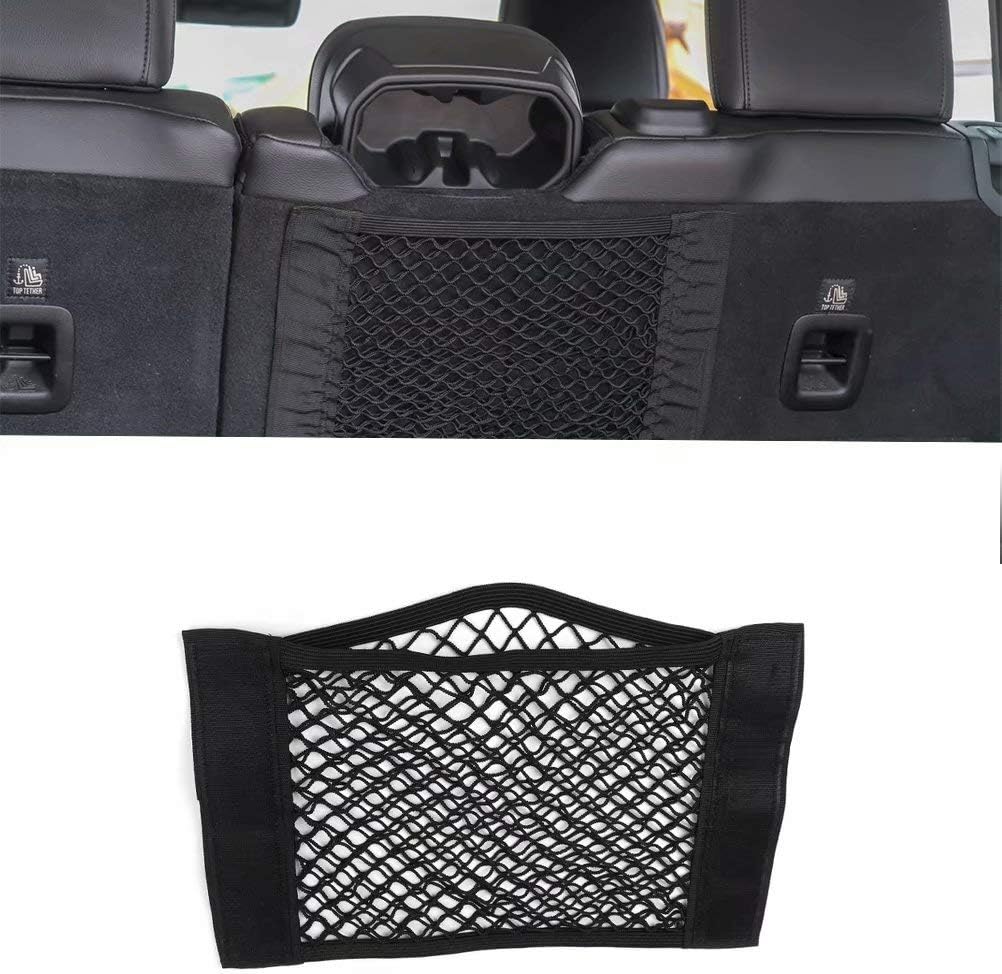 Bestmotoring Car Storage Mesh Organizer, Seat Back Net Bag