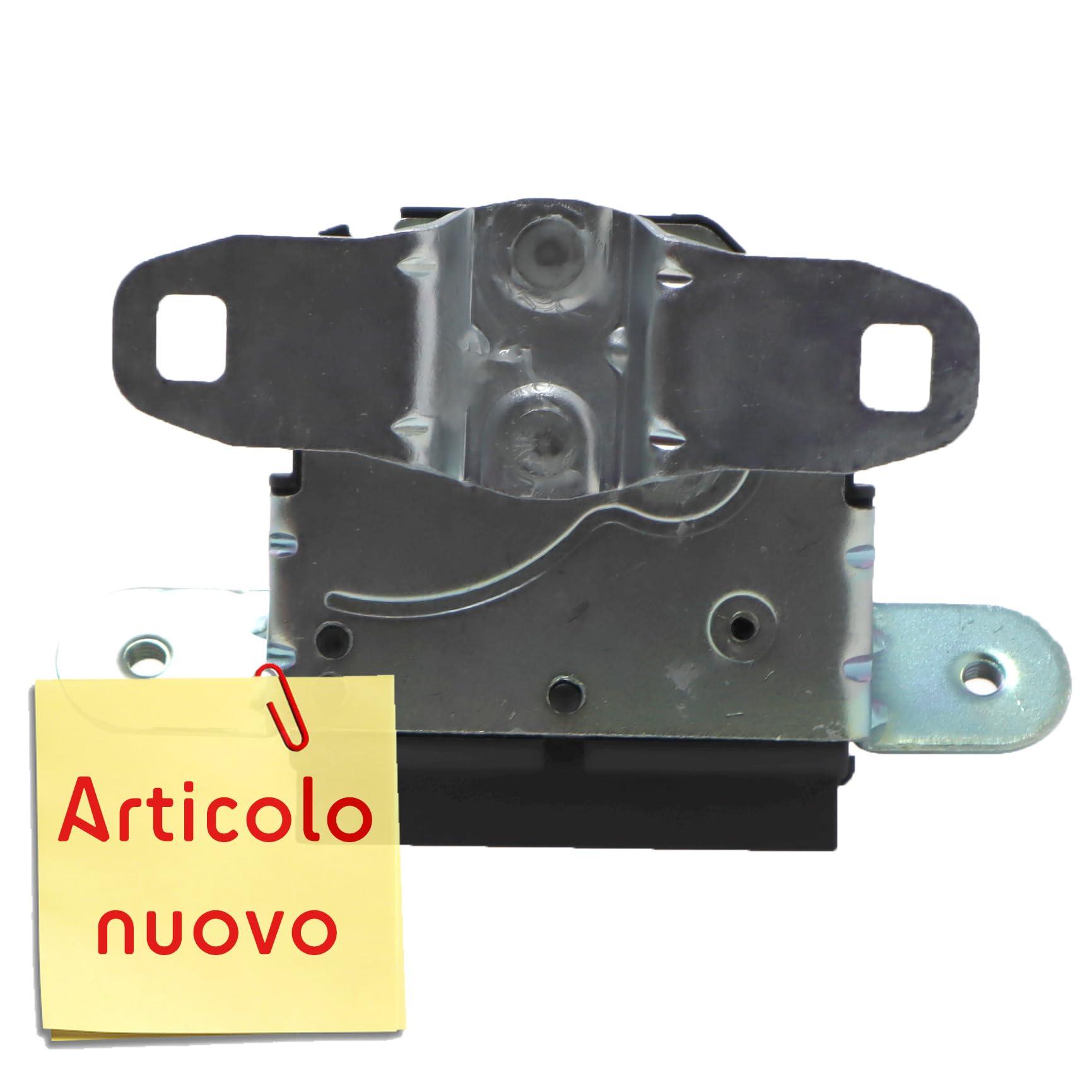 Attuatore Serratura Porta Scorrevole Posteriore Nero, ABS