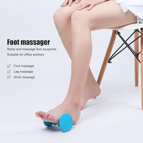 Miniatura 2 de Rodillo de masaje de pies, rodillo portátil para reflexología de pies para recuperación de acupresión de tejido profundo para relajarse, pies,