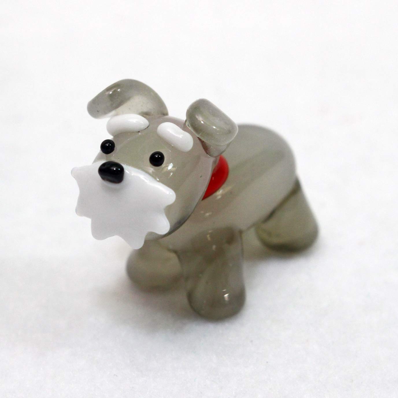 Amazon.co.jp: フォーカート かわいい手作り ガラス細工 犬