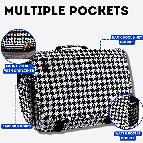 Image of J World New York Thomas Laptop Messenger Bag for Women & Men. Kids Computer Bookbag