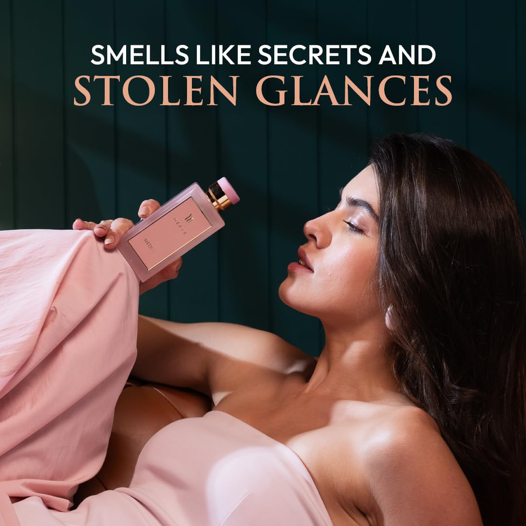 Merve Medusa Premium Long Lasting Fragrance Luxury Perfume For Women | Fruity, Floral, Woody | | Eau de Parfum | Mythical Allure in Every Spritz | 3.4 oz image 5 of 7 B0CZKDXK76