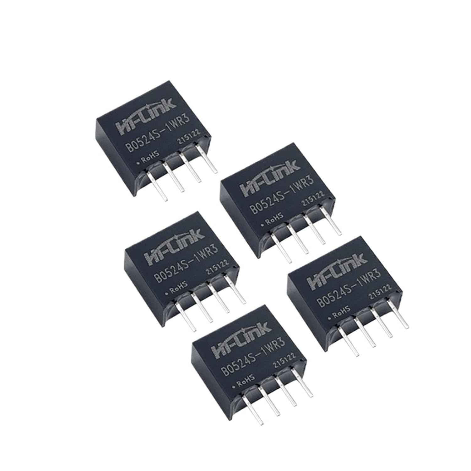 50pcs/lot B0524S-1WR3 Small Size 1W 24V 42mA DC DC Converter Isolated Power Supply Intelligent Module